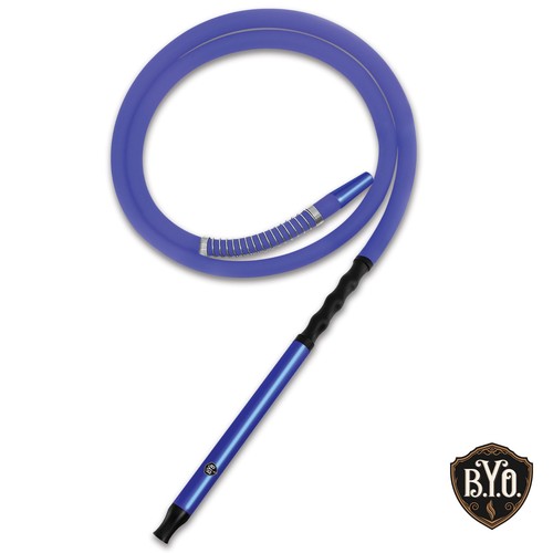 Byo hookah blue - hookah, aluminum